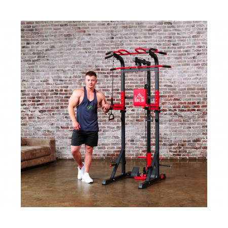 Турник-брусья, тяга сверху  DFC HOMEGYM HOMCOM