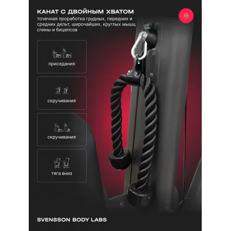 Силовой комплекс полукоммерческий SVENSSON BODY LABS RIGEL PRO