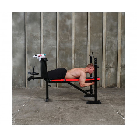 Скамья со стойками под штангу DFC Fytter BEW04R