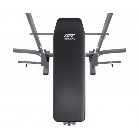 Скамья со стойками под штангу DFC D703 PRO с партой для бицепса
