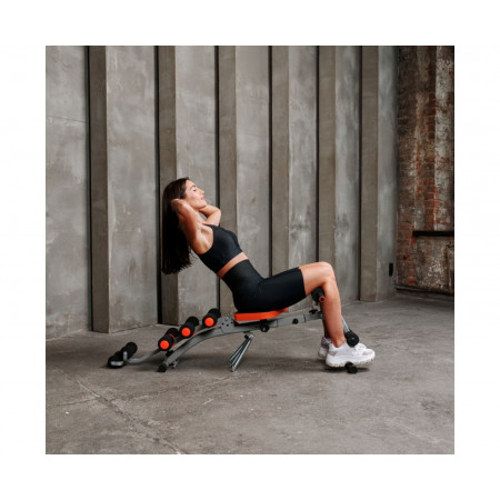 Универсальный силовой тренажёр DFC Capital Sports AB Trainer оранжевый