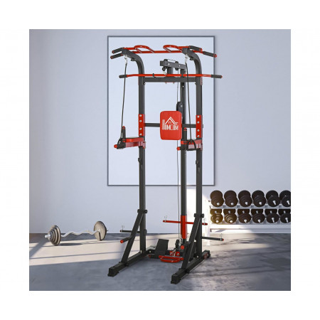 Турник-брусья, тяга сверху  DFC HOMEGYM HOMCOM