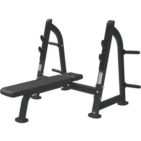 Скамья для жима горизонтальная профессиональная BRONZE GYM BR-1012