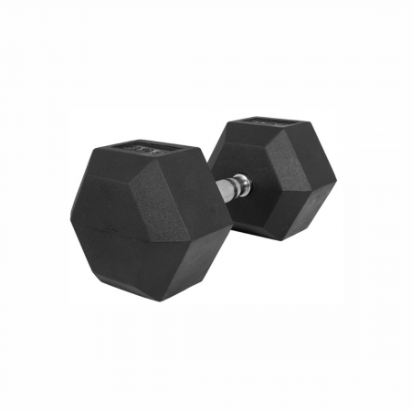UG1013. Гексагональные обрезиненные гантели. Ряд от 27,5 до 40 кг